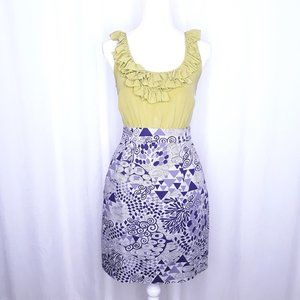 Anthropologie Maeve Seaside Fields Dress